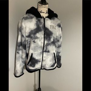 Pink Sherpa bling jacket